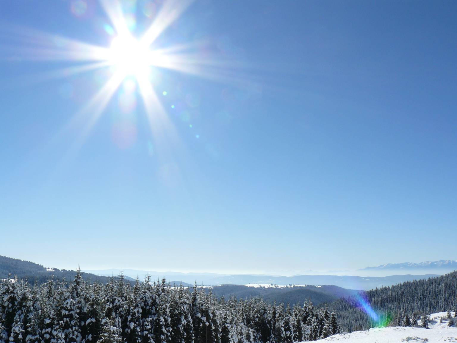 Слънчево зимно време 